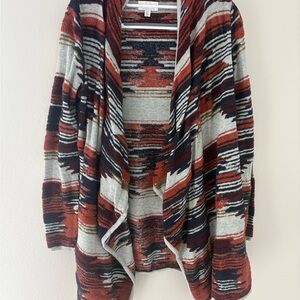 Lucky Brand Multicolor Striped Cardigan